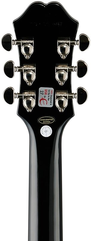 Epiphone DC PRO Double Cutaway Electric Guitar, Wild Ivy, Headstock Straight Back
