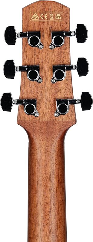 Ibanez AAM50CE Advanced Acoustic-Electric Guitar, Sapphire Blue, Headstock Straight Back