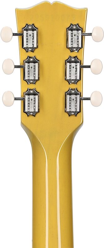 Gibson Les Paul Special Electric Guitar, Left-Handed (with Case), TV Yellow, Headstock Straight Back
