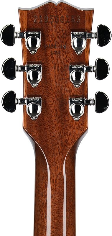 Gibson Les Paul Standard '60s Custom Color Electric Guitar, Plain Top (with Case), Sparkling Burgundy, Headstock Straight Back