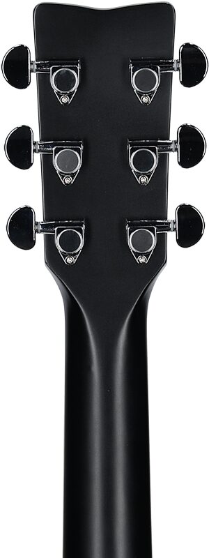 Yamaha FGC-TA Cutaway TransAcoustic Guitar, Black, Headstock Straight Back