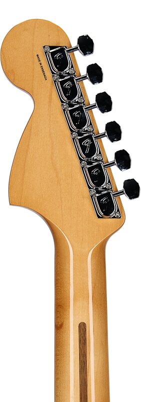 Fender 70th Anniversary Vintera II Stratocaster Electric Guitar (with Case), Antigua, Headstock Straight Back