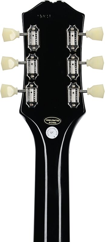 Epiphone SG Standard Electric Guitar, Left-Handed, Ebony, Blemished, Headstock Straight Back