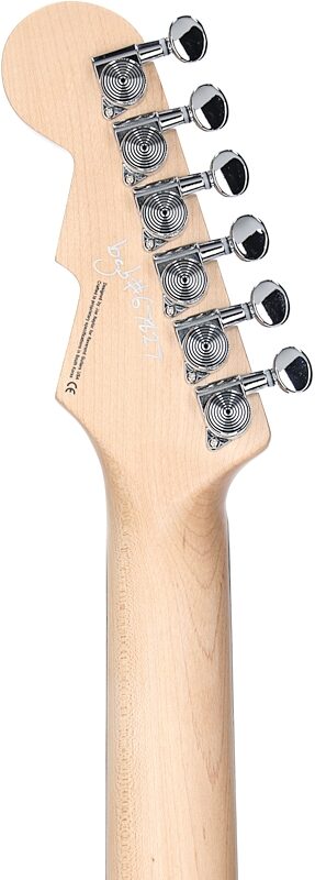 Reverend Six Gun TL Electric Guitar, High Tide Blue, Headstock Straight Back