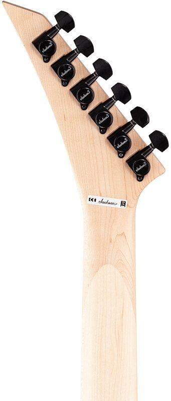Jackson JS Series Dinky Arch Top JS32Q DKA Electric Guitar, Amaranth Fingerboard, Transparent Black, Headstock Straight Back