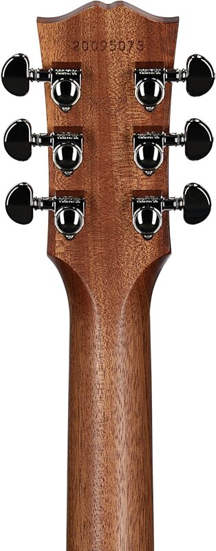 Gibson J-45 Studio Rosewood Acoustic-Electric Guitar, Gloss Finish (with Case), Natural, Headstock Straight Back