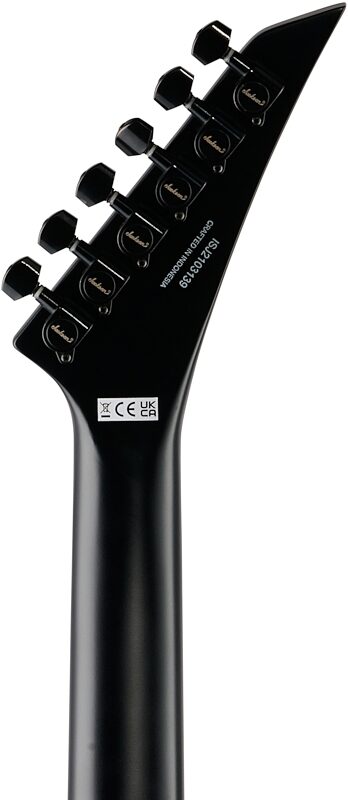 Jackson X Series Rhoads RRX24 Camo Electric Guitar, Black Camo, Headstock Straight Back
