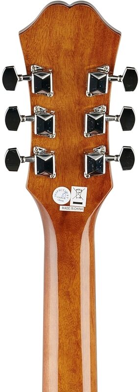 Epiphone FT-100 Acoustic Guitar Player Pack (with Gig Bag), Natural, Headstock Straight Back