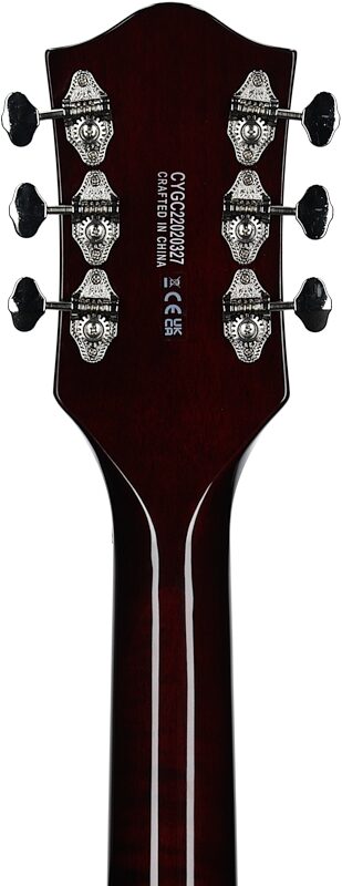 Gretsch G5420T Electromatic Hollowbody Electric Guitar, Walnut, Headstock Straight Back