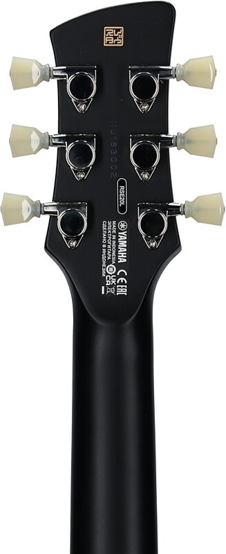 Yamaha Revstar Element RSE20L Left-Handed Electric Guitar, Black, Headstock Straight Back