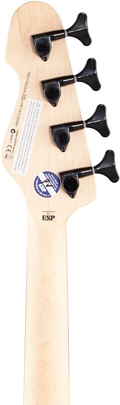 ESP LTD AP-4 Electric Bass, Pelham Blue, Headstock Straight Back