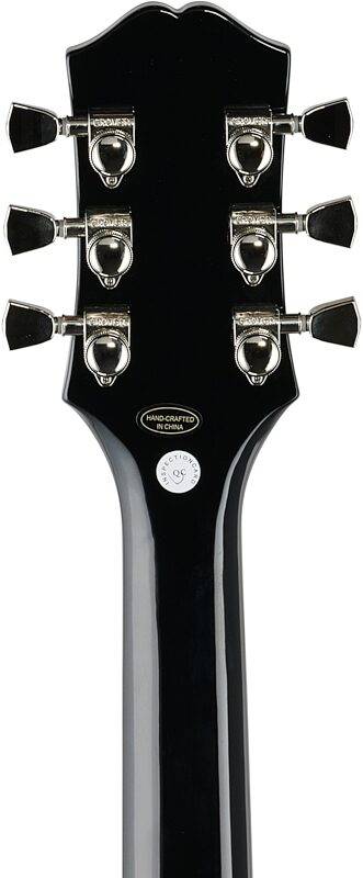 Epiphone SG Modern Figured Electric Guitar, Transparent Black Fade, Blemished, Headstock Straight Back