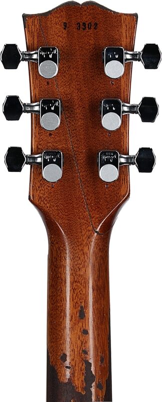 Gibson Custom Kirk Hammett "Greeny" 1959 Les Paul Standard Electric Guitar (with Case), New, Headstock Straight Back