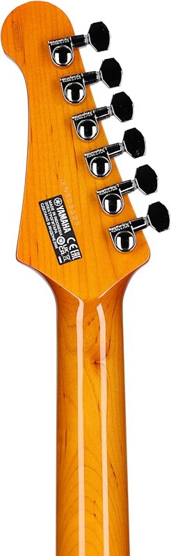 Yamaha 612VIIX Pacifica Electric Guitar, Vintage White, Headstock Straight Back