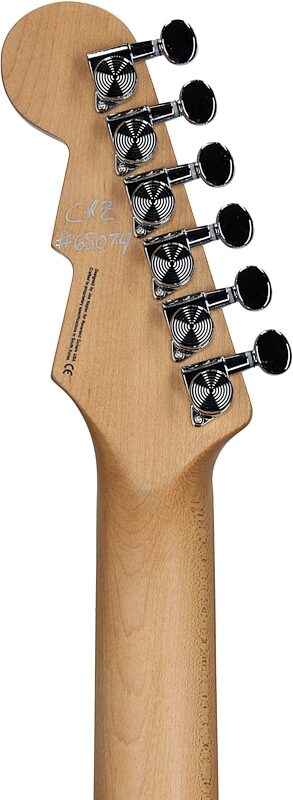 Reverend Charger 290 Electric Guitar, Midnight Black, Roasted Maple Fretboard, Headstock Straight Back