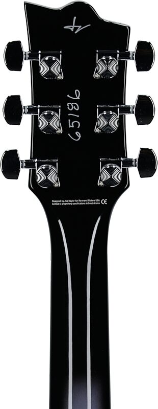 Reverend Sensei RA Electric Guitar, Left-Handed, Periwinkle Burst, Headstock Straight Back
