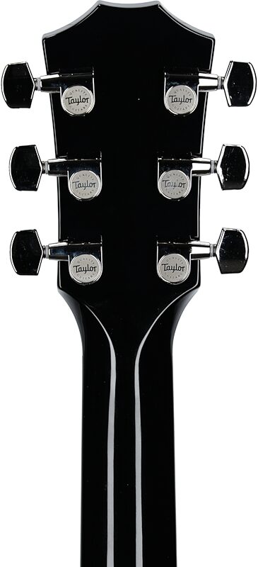 Taylor T5z Pro Armrest Electric Guitar (with Case), Black, Headstock Straight Back