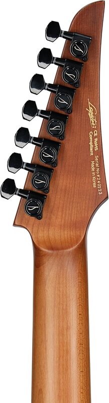 Legator N7FOD Ninja 7 Overdrive Multi-Scale Electric Guitar, 7-String, Jupiter Burst, Headstock Straight Back