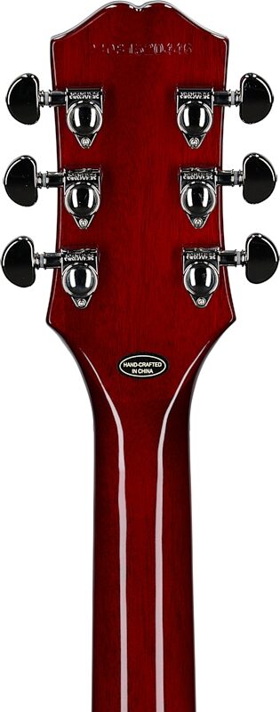 Epiphone Inspired by Gibson SG Standard Electric Guitar (with Gig Bag), Heritage Cherry, Headstock Straight Back