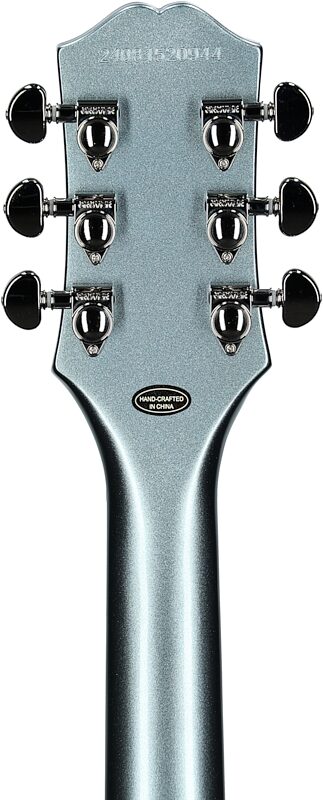 Epiphone Inspired by Gibson SG Standard Electric Guitar (with Gig Bag), Pelham Blue, Headstock Straight Back