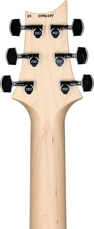 PRS Paul Reed Smith CE 24-08 Swamp Ash Electric Guitar (with Gig Bag), Swamp Ash Satin Frost Blue Metallic, Headstock Straight Back