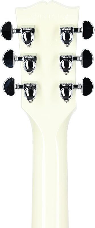 Gibson SG Standard Custom Color Electric Guitar (with Soft Case), Classic White, Headstock Straight Back