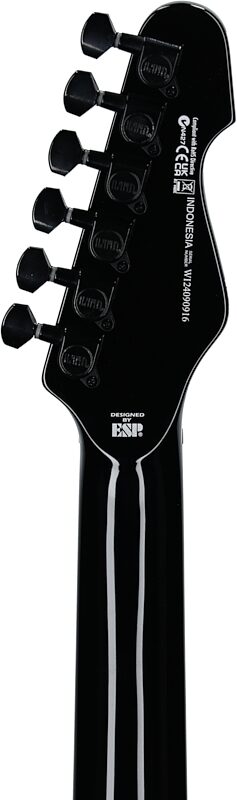 ESP LTD SN-201HT Electric Guitar, Black, Headstock Straight Back