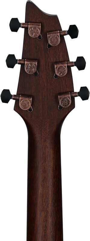 Breedlove ECO Pursuit Exotic S Companion CE Travel Acoustic-Electric Guitar, Myrtlewood, Headstock Straight Back