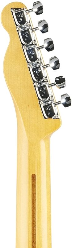 Fender American Original '60s Telecaster Thinline Electric Guitar, Maple Fingerboard (with Case), Surf Green, Headstock Straight Back