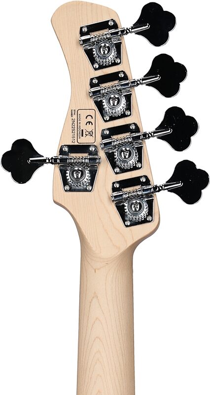 Sire Marcus Miller V3 Electric Bass, 5-String, Tobacco Sunburst, Headstock Straight Back
