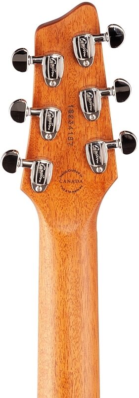 Godin A6 Ultra Acoustic-Electric Guitar (with Gig Bag), Natural, Headstock Straight Back
