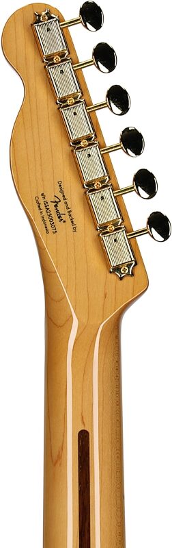 Squier Classic Vibe '50s Telecaster Electric Guitar, White Blonde, Headstock Straight Back