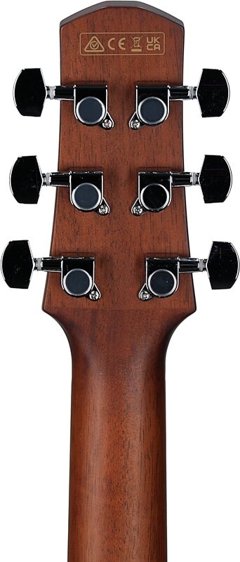Ibanez AAM300CE Advanced Acoustic-Electric Guitar, Natural High Gloss, Headstock Straight Back