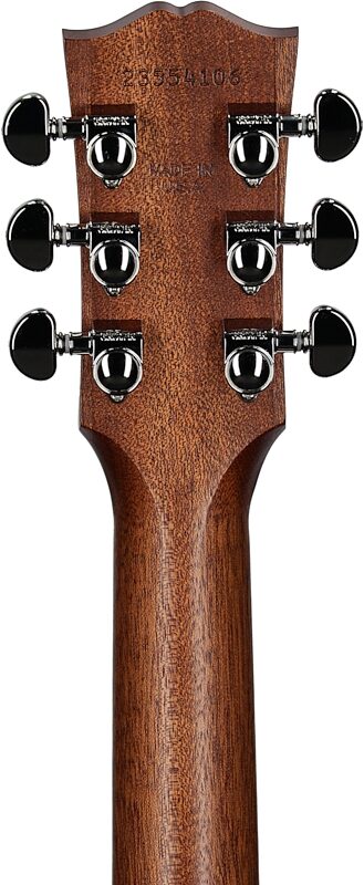Gibson J-45 Studio Walnut Acoustic-Electric Guitar (with Case), Satin Walnut Burst, Headstock Straight Back