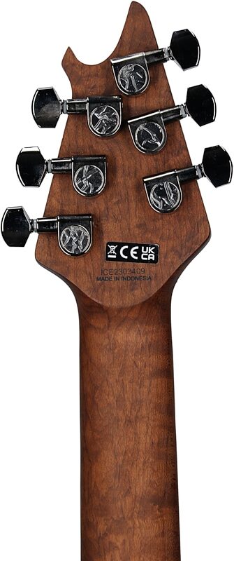 EVH Eddie Van Halen WG Wolfgang Standard Exotic Electric Guitar, with Maple Fingerboard, Exotic Black Walnut, Headstock Straight Back