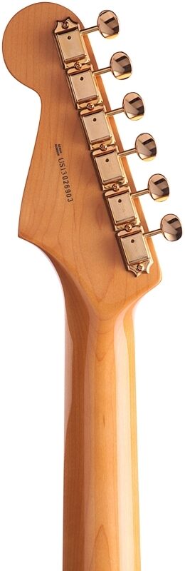 Fender Stevie Ray Vaughan Stratocaster (Pao Ferro with Case), 3-Color Sunburst, Headstock Straight Back