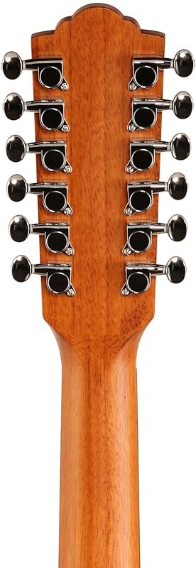 Guild F-2512E Maple Acoustic-Electric Guitar, 12-String, Natural, Headstock Straight Back