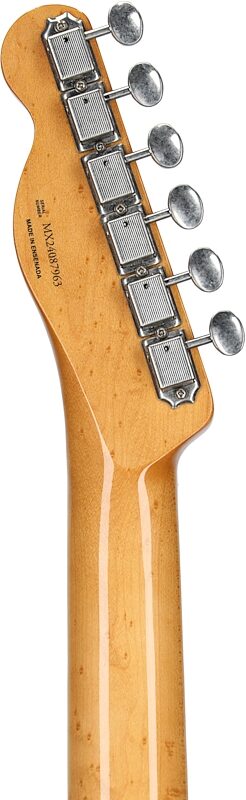 Fender Limited-Edition Vintera II Road Worn '60s Telecaster Rosewood Fingerboard Electric Guitar (with Gig Bag), Lake Placid Blue, Headstock Straight Back