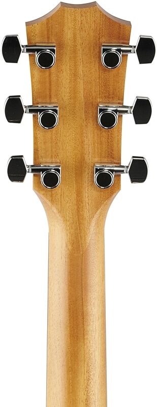Taylor 214ce Koa Acoustic-Electric Guitar (with Gig Bag), Natural, Headstock Straight Back
