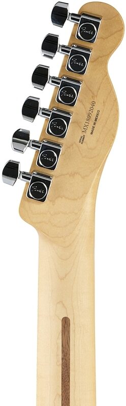 Fender Player Telecaster Electric Guitar, Left-Handed (Maple Fingerboard), Black, Headstock Straight Back