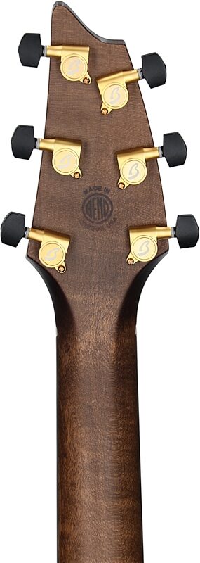 Breedlove Oregon Concert CE Saddleback Acoustic Guitar (with Case), Open Box (Very Good), Headstock Straight Back