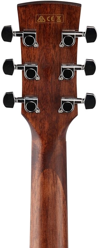 Ibanez AW54CE Artwood Acoustic-Electric Guitar, Open Pore Natural, Headstock Straight Back