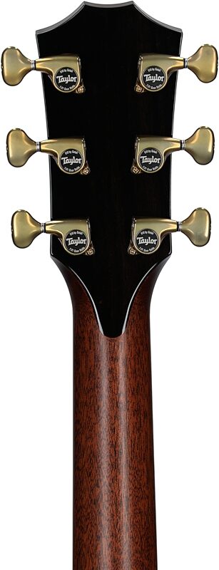 Taylor PS14ce Urban Ironbark Grand Auditorium Acoustic-Electric Guitar (with Case), Shaded Edgeburst, Headstock Straight Back