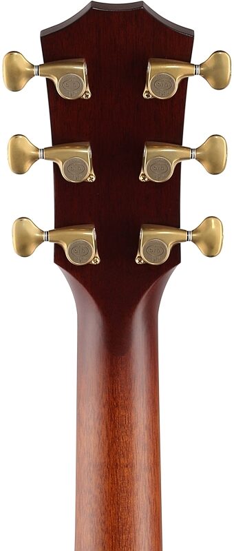 Taylor K24ce Grand Auditorium Acoustic-Electric Guitar (with Case), Shaded Edge Burst, Headstock Straight Back