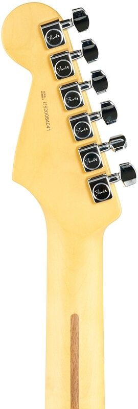 Fender American Pro II Stratocaster Electric Guitar, Maple Fingerboard (with Case), Olympic White, Headstock Straight Back