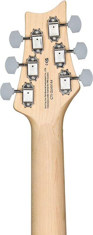 PRS Paul Reed Smith SE Silver Sky Electric Guitar, Left-Handed, Maple Fretboard (with Gig Bag), Moon White, Open Box (Very Good), Headstock Straight Back