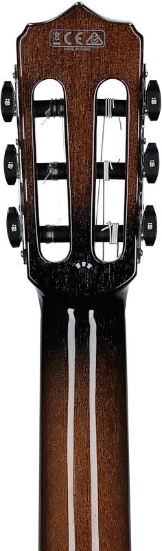 Cordoba Fusion 12 Classical Acoustic-Electric Guitar, Cinnamon Burst, Headstock Straight Back