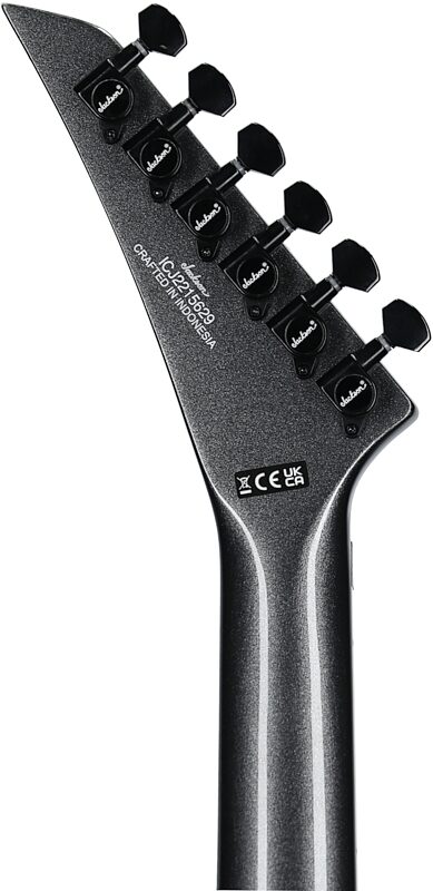 Jackson X Series Soloist SLX DX Electric Guitar (with Poplar Body), Granite Crystal, Headstock Straight Back