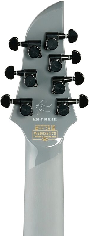 Schecter Keith Merrow KM-7 MKIII Hybrid Electric Guitar, 7-String, Telesto, Headstock Straight Back