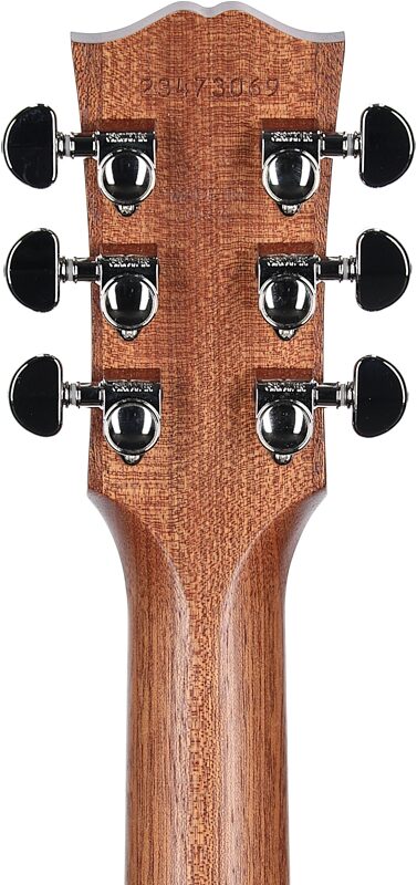 Gibson J-45 Studio Walnut Acoustic-Electric Guitar (with Case), Satin Walnut Burst, Blemished, Headstock Straight Back